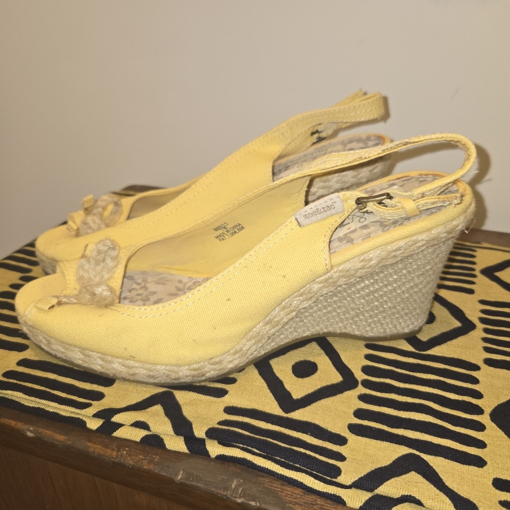 Peep Toe Wedge Sandles